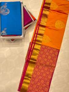 Choli elegante saris Garhwal hecho a medida para cada ocasión: descubre la belleza atemporal. Ideal para bodas y fiestas - Product Image 6