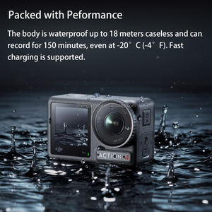 Nouvelle caméra d'origine Osmo Action 4 Standard Combo résistante au gel profond et longue durée de vie de la batterie Caméra d'action résistante au gel profond - Product Image 4