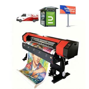 Impresora de Inyección de Tinta Eco Solvente XBH de 1.3m para Impresión de Pancartas de Gran Formato, Flex, PVC y Pósteres con Cabezales de Impresión XP600 I3200 - Product Image 4