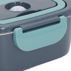 Boîte à lunch électrique portable multifonctionnelle en acier inoxydable 304 pour réchauffer les aliments lors des repas en déplacement - Product Image 5