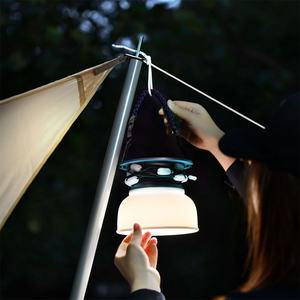 Lampe solaire de camping, lumière nocturne RGB avec batterie au lithium intégrée longue durée - Product Image 6