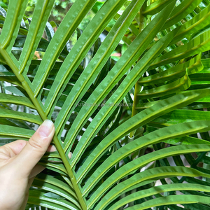 Artificial <strong>Palm</strong> <strong>Tree</strong> 3 Branch Natural Feel Faux Ornamental Bonsai Areca Catechu <strong>Palm</strong> <strong>Trees</strong> Silk Plant in Pots - Product Image 4