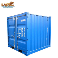 Conteneur de stockage portable certifié CCS CSC de 8 pieds, mini-conteneur en acier de 8 pieds, conteneur de transport de 8 pieds à Tianjin, Shanghai, Ningdao