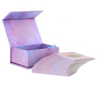 Fabrication d'impression personnalisée Créez vos propres cartes Oracle Jeux de cartes de tarot avec boîte rigide