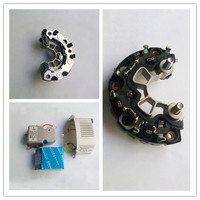 Poulie d'alternateur en métal fabriquée en Chine KINGAN, pièces automobiles, poulies d'embrayage de rotor pour bus et autocars Falcon 45 haute performance