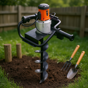 Tarière électrique 1500W avec tarière de 5,71 pouces pour projets de bricolage extérieur - Product Image 2