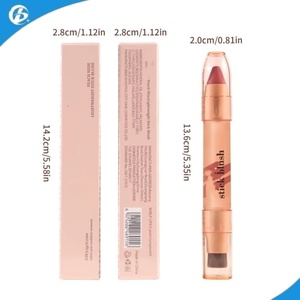 Stick de crème blush naturel longue tenue double embout 2026 avec pinceau - Product Image 2