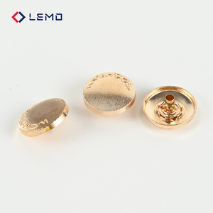 Glissières de fermeture éclair en métal de haute qualité pour jeans et vestes |   Conception à 4 trous sur le manche |   Sans nickel |   Anti-Brass/Gunmetal |   LEMO - Product Image 4