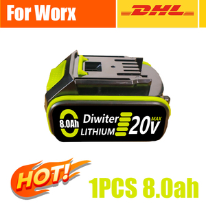 Nuova Batteria al Litio Originale Universale ad Alta Capacità 20V 8.0Ah/12.0Ah Compatibile con <span class=keywords><strong>Utensili</strong></span> Elettrici <span class=keywords><strong>WORX</strong></span> - Product Image 4
