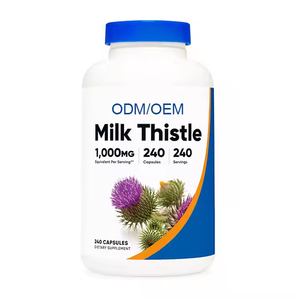 <b>Liver</b> Support Healthcare Supplements Milk Thistle <b>Capsules</b> <b>Liver</b> Detox Milk Thistle Extract <b>Capsules</b> - Product Image 1