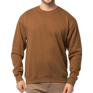 Sudadera de color liso para hombre, manga larga, diseño sencillo, tela suave, cómoda, corte regular, estilo urbano - Product Image 1