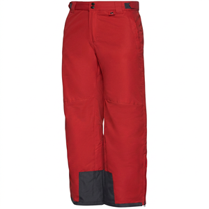 Pantalones de Esquí Rojos para Hombre Arctex, Impermeables, con Aislamiento Sintético, Cierre de Botones y Logotipo Frontal - Product Image 1