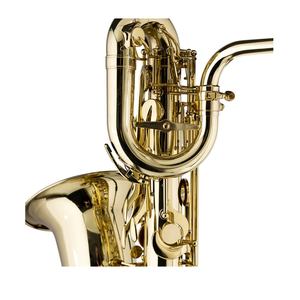 Saxofón Barítono Profesional OEM SEASOUND Tono Eb con Laca Dorada y Estuche Impermeable de Alta Calidad JYBS104 - Product Image 3