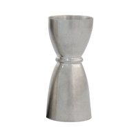 RTS Design moderne 30/45ml Jigger en forme de U Vente directe d'usine en acier inoxydable 304 avec tasses à mesurer plaquées or Utilisation à la maison
