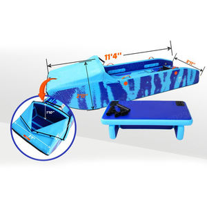 Bateau en PVC robuste et étanche pour la pêche en lac et les sorties familiales, coque renforcée pour pêcheurs et familles - Product Image 6