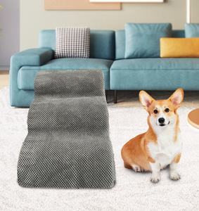 PiCiPaw hochwertige Haustier-Treppen abnehmbare und hochelastische Schwamm-Katzentreppen 3 / 4-Stufen-Hunde-Batterie für hohe Betten und Couches - Product Image 6