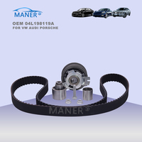 Kit de Correa de Distribución MANER 04L198119A para Audi A3 A4 Q3 VW AMAROK BEETLE CRAFTER GOLF JETTA PASSAT 2.0T