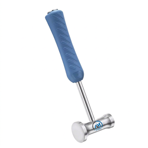 Instruments de soins médicaux Al Mida, marteau orthopédique, instrument chirurgical, tête en acier inoxydable, manche bleu, classe II, certifié CE - Product Image 3