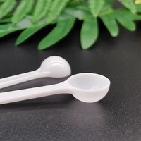 Cuillères doseuses transparentes en PP de qualité alimentaire 1g 2ml à long manche pour café, aliments pour animaux, céréales, protéines, épices et autres produits secs