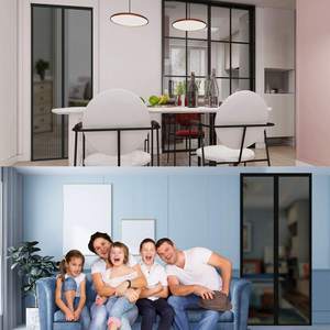 Cortina Magnética Moderna de Fibra de Vidrio para Puerta con Malla <span class=keywords><strong>Antimosquitos</strong></span>, Lavable, Resistente al Fuego y Duradera - Product Image 6