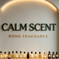 Letrero de Lujo para Barbería y Salón de Uñas, Logotipo Comercial 3D Personalizado, Adhesivo de Pared, Letras de Canal Acrílicas Doradas para Decoración