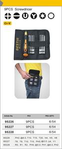 ชุดไขควงอเนกประสงค์ 9 ชิ้น พร้อมแม่เหล็กแรงสูง - Product Image 2