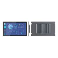 Écran HMI industriel de 21,5 pouces avec écran tactile capacitif 10 points, entrées HDMI VGA, interface USB pour la surveillance des machines