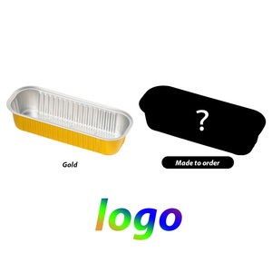 Aluminum Foil Baking <strong>Tray</strong> Rectangular Mini Bread Baking <strong>Tray</strong> Suitable for Baking BBQ <strong>Cake</strong> Containers with Lid - Product Image 3