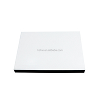 Plaque vierge en MDF blanc de 12 mm, certifiée REACH et éco-durable, pour la sublimation, idéale pour les réalisations de diplômés et la décoration intérieure