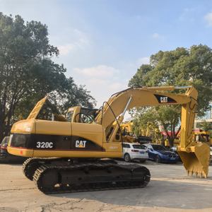 Excavadora de Orugas Usada de Alta Calidad Fabricada en Japón para 320C/320D, Equipo de Construcción con Motor - Product Image 1