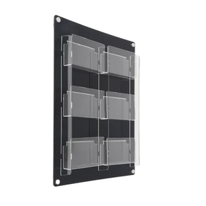 Customized Color & Logo Acrylic <b>Wall</b> Mounted <b>Display</b> Poster Rack for Collections - Product Image 1