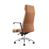 Chaise de bureau en cuir PU réglable et pivotante