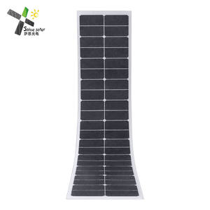 最高の太陽光発電会社薄いフィルムフレキシブルソーラーパネル80w100W200W簡単な設置のためのフレキシブルソーラーパネル - Product Image 3