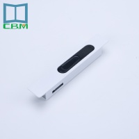 Accessoires modernes en aluminium pour fenêtre coulissante, verrou de poussée, quincaillerie personnalisée, crochet de sécurité automatique pour porte vitrée, garantie de 2 ans