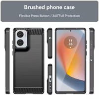 Offre Spéciale : Coque Arrière en Silicone Antichoc avec Étui-Ceinture pour Téléphones Mobiles Motorola Edge 50/60 Fusion G75 G55 G35