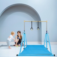 Barras Horizontales Ajustables para Gimnasia, Equipo de Ejercicio para el Hogar, para Niños Principiantes en Deportes y Recreación