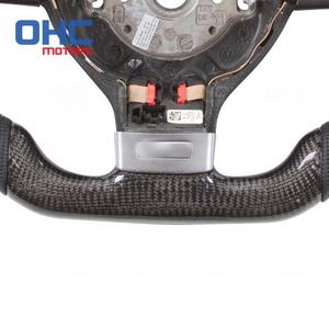 Volants en Fiber de carbone véritable OHC adaptés aux volants VW Volante <span class=keywords><strong>Golf</strong></span> <span class=keywords><strong>5</strong></span> Jetta MK5 <span class=keywords><strong>GTI</strong></span> - Product Image 5