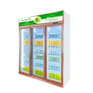 OEM 공장 광저우의 상업용 냉동 음료 쇼케이스 냉장고