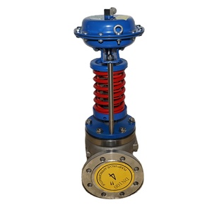 Vanne de régulation de pression et de débit auto-actuée pneumatique à haute température, à siège unique ou double, avec manchon, modèles T96 T95 - Product Image 5