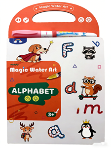 Libro de Dibujo Portátil Personalizado con Agua, Bloc de Colorear Reutilizable Activado por Agua para Niños - Product Image 1