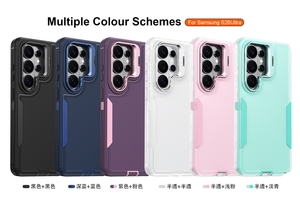<span class=keywords><strong>Coque</strong></span> Hybride avec Anneau Support d'Objectif pour <span class=keywords><strong>Samsung</strong></span> Galaxy S26 Plus S25 Ultra S24 S23 FE S22 A07 A17 A37 A57 A06 A16 A26 A36 A56 – Housse Arrière - Product Image 2