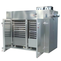 Four industriel automatique CT-C-I en acier inoxydable avec moteur PLC, séchage à air chaud économe en énergie et stable à basse température pour granulés