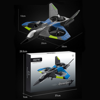 Avion télécommandé AiJH Avio V27, planeur en mousse, drone de prise de vue 4K HD, modèle aérien RC