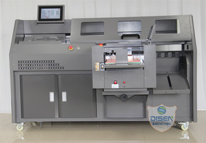 2024 Full Automatic High-Speed Perfect <strong>Binding</strong> <strong>Machine</strong> Cover Feeder Desktop Electric Bookbinding Machinery - Product Image 2