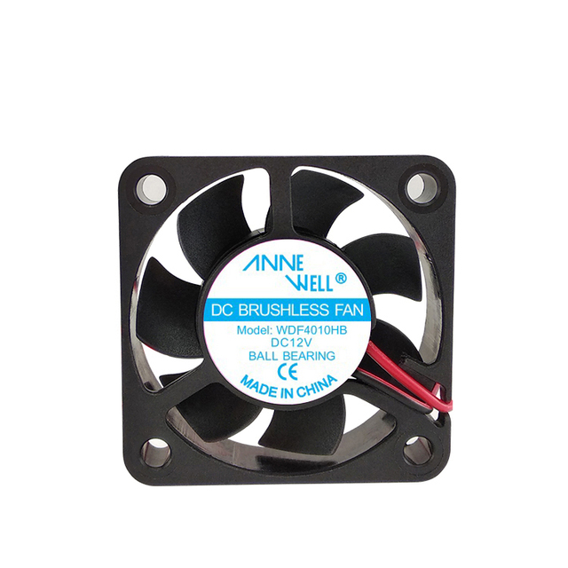 Custom OEM Waterproof High Airflow DC 12V 4010 Dual Ball Bearing Axial Cooling Fan 40x40x10mm Plastic Portable Medical Device