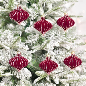 Bolas de Navidad únicas de alta calidad, adornos de terciopelo impermeables para árbol de Navidad y decoración de fiesta, calidad garantizada - Product Image 3