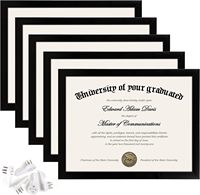 Offre Spéciale Cadre Photo en Bois 8.5x11, Cadre Diplôme en Bois MDF Imprimé UV Personnalisé