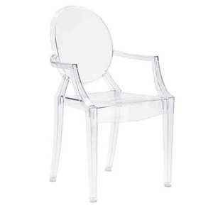 Chaise de mariage Tiffany Chiavari en plastique acrylique transparent durable avec un design contemporain pour usage commercial - Marque Jinyang - Product Image 3