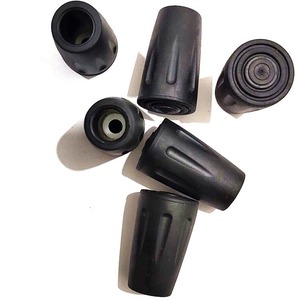 ปลอกหุ้มปลายไม้เท้าเดินป่า QIANGSHENG รุ่น DS7001 สีดำ ทำจากยาง ป้องกันการสึกหรอ ใช้ได้กับไม้เท้าเดินป่าทั่วไป - Product Image 2