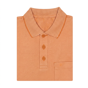 Custom Men's Short Sleeve <b>Polo</b> T-<b>Shirt</b> <b>3</b> <b>Pack</b> Cotton Blend Solid Color Collared Casual Golf <b>Polo</b> <b>Shirts</b> with Chest Pocket - Product Image 1